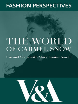 cover image of The World of Carmel Snow